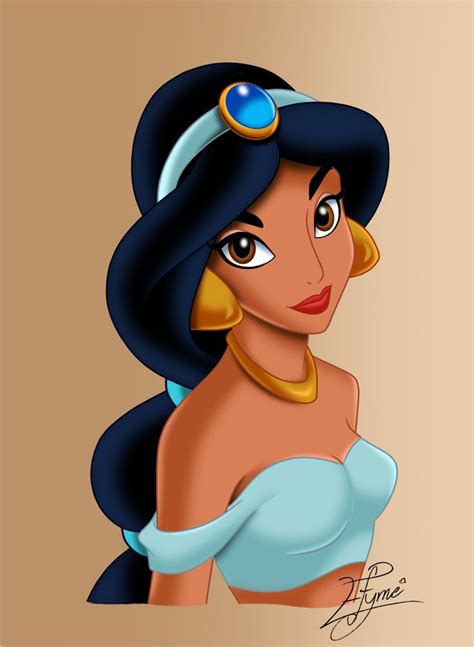 Walt Disney Jasmine By Efyme Deviantart Com On Deviantart Disney Jasmine Disney Princess