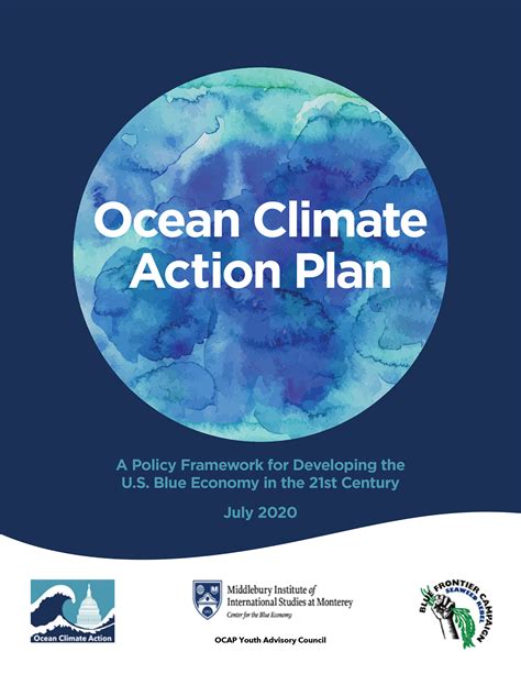 Primary Signatories Ocean Climate Action Plan Middlebury Institute