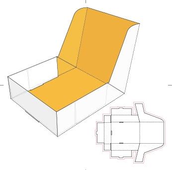 Check spelling or type a new query. Paper package box print template vector 05 - Vector Cover ...