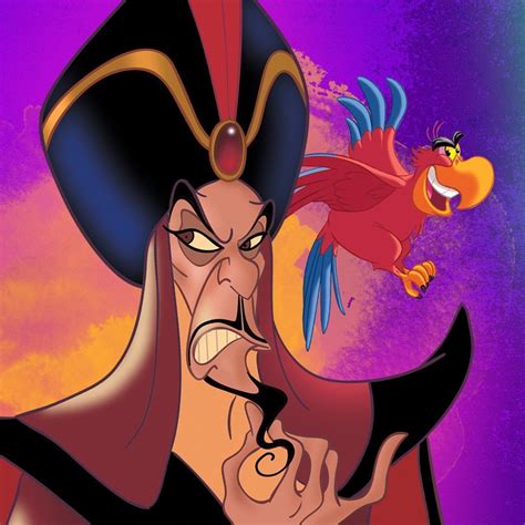 Jafar Iago Aladdin Aladdin Art Disney Aladdin Disney Art Disney