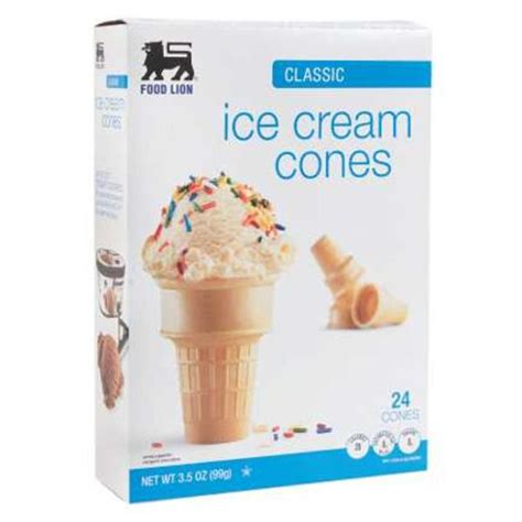Food Lion Classic Ice Cream Cone Obx Grocery Stockers