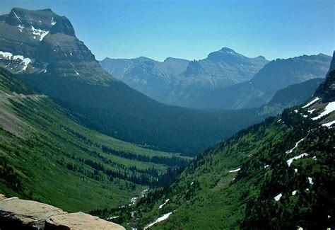 Glacier National Park Going To The Sun Road Logan Pass