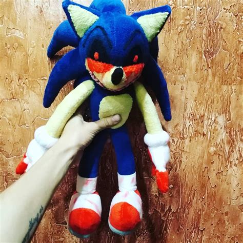 Custom Made Plush Inspired By The Sonic E X E Plush Toy To Etsy