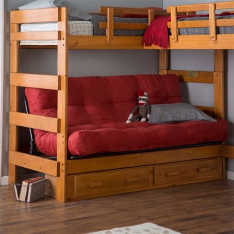 The Benefits Of A Wooden Futon Bunk Bed Wooden Home