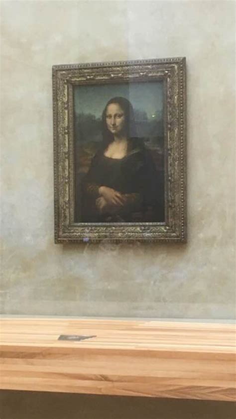 The Original Mona Lisa At The Louvre In Paris Mona Lisa Portrait