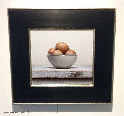 Jos Van Riswick Painter Egg Still Life