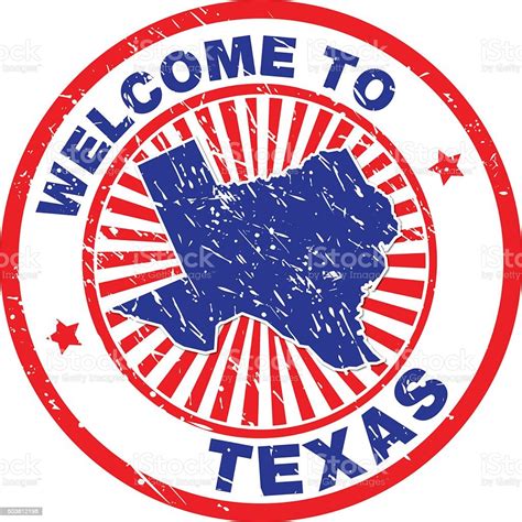 Welcome To Texas Sign Stock Illustration Download Image Now Design