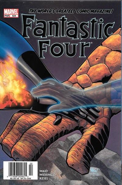 Fantastic Four 524 Newsstand Fantastic Four 1998 Series Marvel