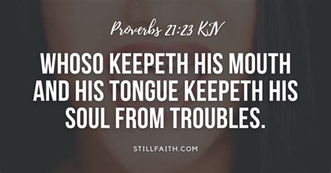 100 Bible Verses About Tongues Kjv Stillfaith