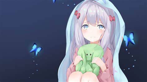 Desktop Wallpaper Cute Anime Girl Crying Sagiri Hd Image Picture Background Tlgwdd