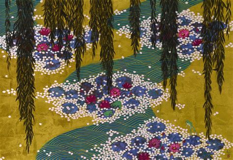 Le Peintre Japonais Hiramatsu Reiji Exposé à Giverny Beaux Arts