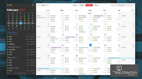 The best calendar apps don't simply make it easy with set up and manage reminders, but will also integrate with office software platforms. The Best Calendar App for Mac