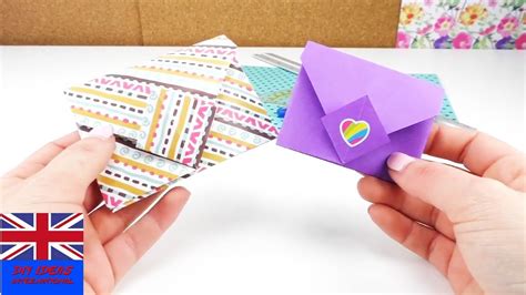 Origami Envelope Tutorial How To Fold An Envelope