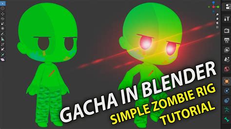 Gacha 2d Animation In Blender Gacha Blender Tutorial Minecraft