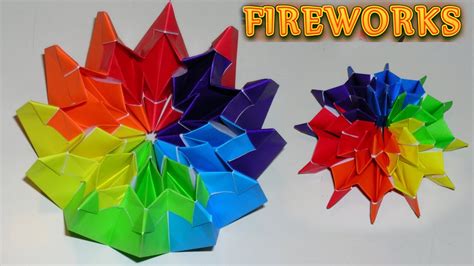 Origami Fireworks By Yami Yamauchi Youtube