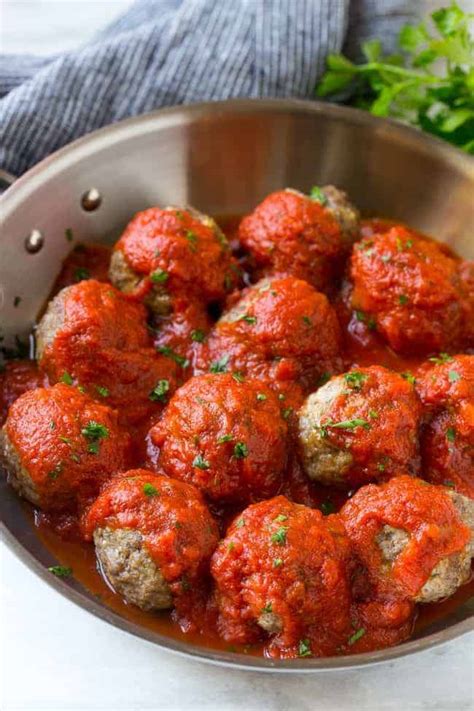 Mozzarella Stuffed Meatballs The Recipe Critic