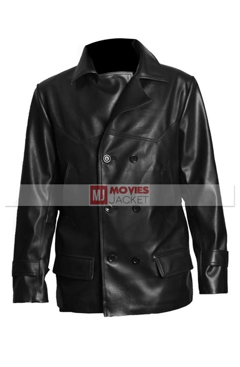 Mickey Rourke Leather Coat Sin City 2 A Dame To Kill For Marv Jacket