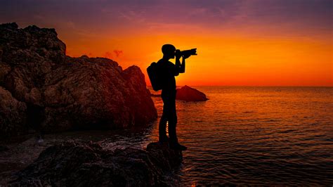 Photographer Sunset 4k Wallpapers Hd Wallpapers Id 29053