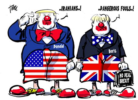 Boris johnson (born new york, june 19, 1964) is the prime minister of the united kingdom and leader of the conservative party, serving since july 2019. World's cartoonists on this week's events - POLITICO