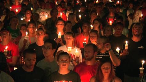 Thousands Gather For Peaceful Candlelight Vigil At University Of Virginia