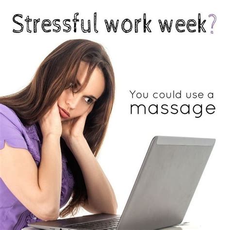 stressful work week you could use a massage alaura massage cares about your wellbeing 💗🙋💗