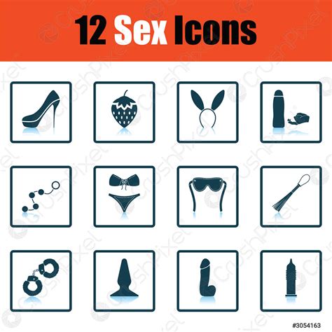 Conjunto De Iconos Sexuales Vector De Stock Crushpixel