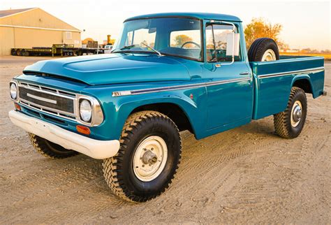 Rare 1968 International Harvester 1200c 4x4 Factory Deluxe Package