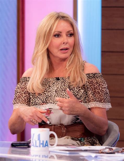 This Morning Carol Vorderman Opens Up About Her Special Friends