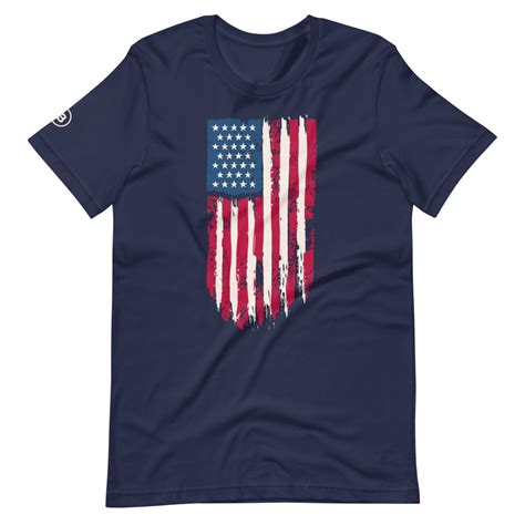 Distressed American Flag T Shirt Blaze Media Shop