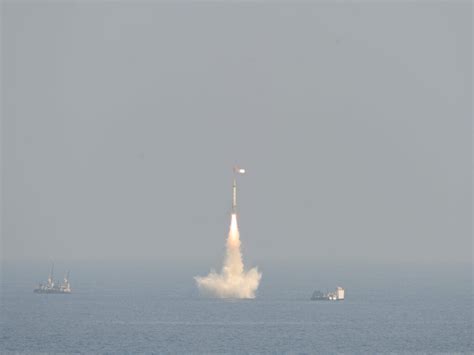 Indian Submarine Ins Arihant Test Fires Submarine Launched Ballistic