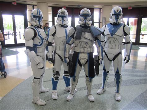 Phase 2 Captain Rex And The 501st Clones At Star Wars Cele