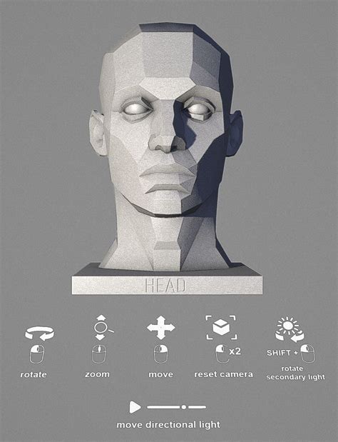 Male Head Light Reference Tool William Nguyen
