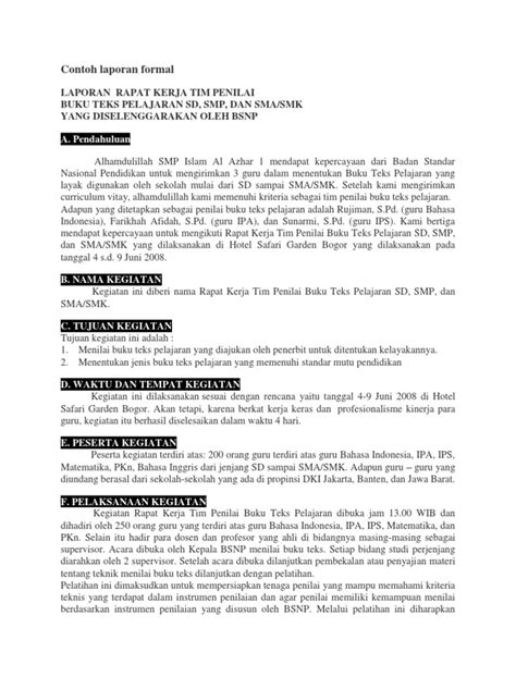 Selain itu kita juga dapat mengirimkan file atau berkas melalui email. Contoh Laporan Formal Dalam Bahasa Inggris - Guru Paud