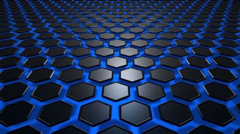 Samsung galaxy s21, stock, amoled, particles, blue, black background. Hexagon Texture Black Blue Background Uhd Background ...