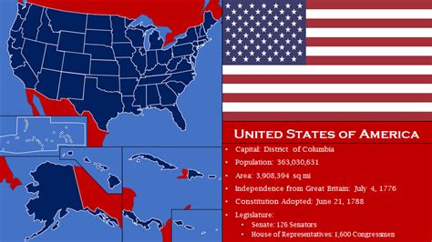 Alternate United States Of America Imaginarymaps