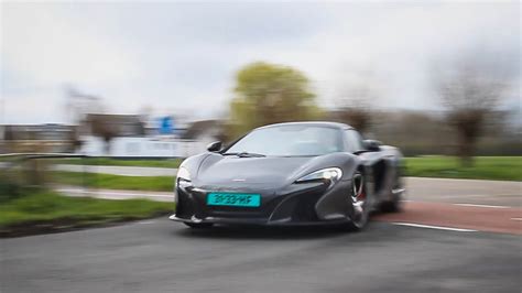 First Mclaren 650s On The Road And 12c Spider Brutal Accelerations
