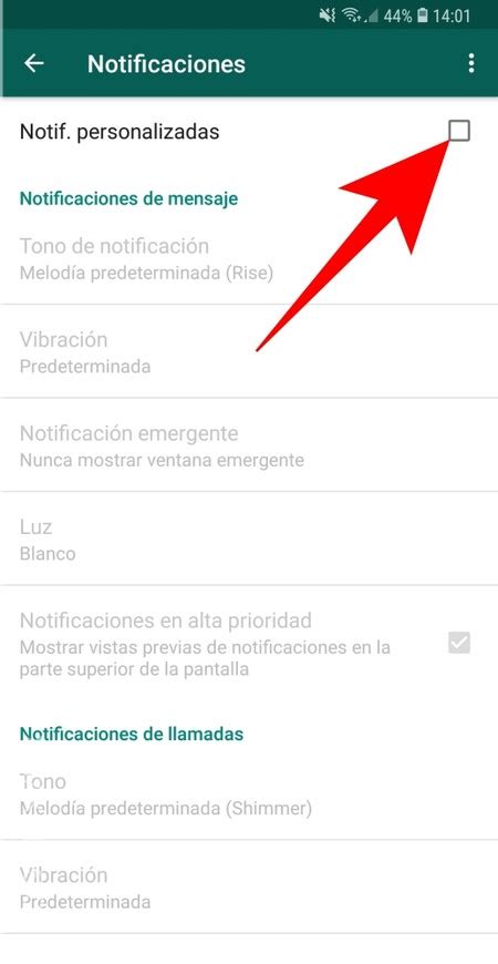 Cómo Personalizar Las Notificaciones De Whatsapp Para Diferentes Contactos
