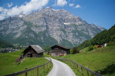 4k 5k Glarus Switzerland Mountains Roads Alps Hd Wallpaper