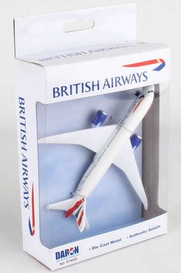 Single Plane For Airport Playset B787 British Airways