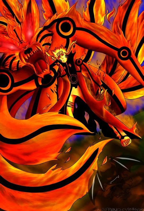 Naruto Kurama Mode By Wolfbones24 On Deviantart Kurama Naruto Naruto