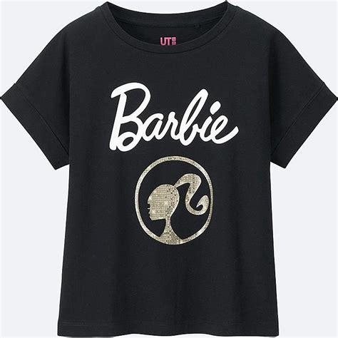 Girls Barbie Graphic T Shirt Uniqlo Us