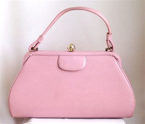 RESERVED Vintage Purse Pink 1950s | Vintage handbags, Vintage bags ...
