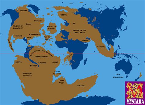 The Other Side Blog Mystara The Known World Of Becmi Dnd World Map