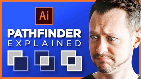 The Pathfinder Tool In Adobe Illustrator Tutorial Youtube