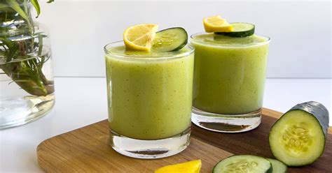 Pineapple And Cucumber Smoothie For Weight Loss Our Plant Based World