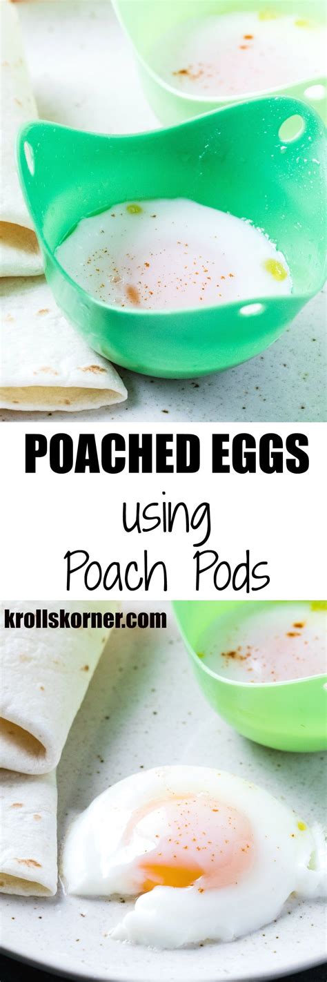 Desserts with eggs, dinner recipes with eggs, you name it! Easy Poached Eggs using Poach Pods (With images) | Food, Recipes, Low carb breakfast recipes