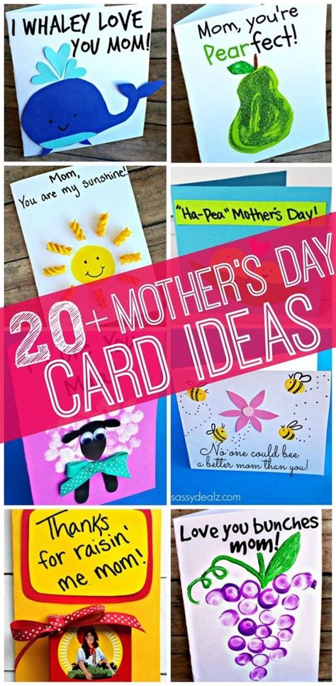 Maybe you would like to learn more about one of these? Easy Mother's Day Cards & Crafts for Kids to Make - Crafty ...