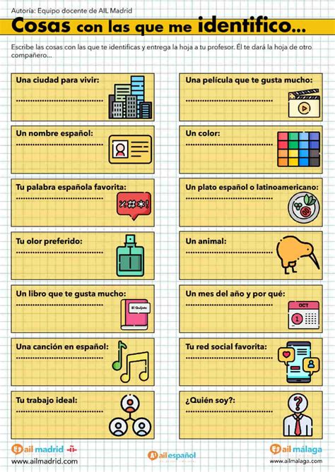 Actividad Ele De Expresión Oral De A1 Para Conocerse Mejor