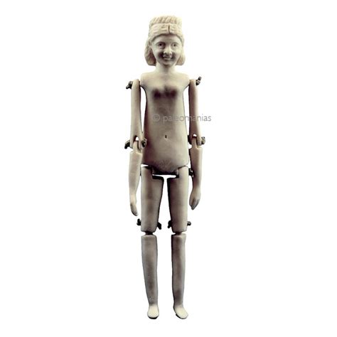 ancient roman ivory articulated doll from tarraco tarragona