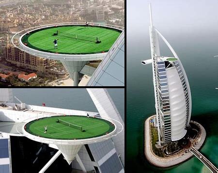 The dubai tennis stadium is the venue for the annual atp and wta dubai duty free championships held in february. THE POST BAR: Burj Al Arab Tennis Court